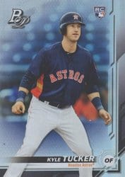 2019 Bowman Platinum Base Set Brad Keller #6 card