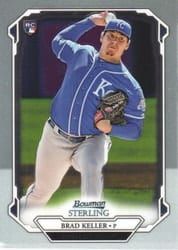 2019 Bowman Sterling Base Set Brad Keller #BSR-58 card
