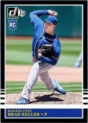 2019 Donruss Base Set Brad Keller #226 card