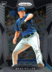 2019 Panini Prizm Base Set Brad Keller #126 card