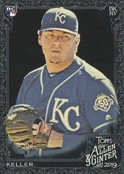 2019 Topps Allen & Ginter X Base Set Brad Keller #197 card