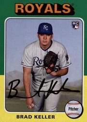 2019 Topps Archives Base Set Brad Keller #159 card