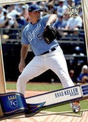 2019 Topps Big League Base Set Brad Keller #1 card