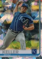 2019 Topps Chrome Sapphire Edition Base Set Brad Keller #270 card