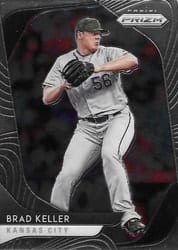 2020 Panini Prizm Base Set Brad Keller #74 card