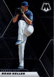 2021 Panini Mosaic Base Set Brad Keller #119 card