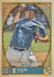 2021 Topps Gypsy Queen Base Set Brad Keller #225 card