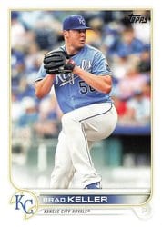 2022 Topps Base Set Brad Keller #412 card