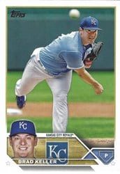 2023 Topps Base Set Brad Keller #189 card