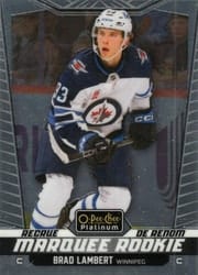 2024-25 O-Pee-Chee Platinum Base Set Brad Lambert #268 card