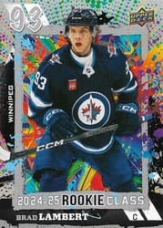 2024-25 Upper Deck 2024-25 Rookie Class Brad Lambert #RC-9 card