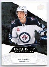 2024-25 Upper Deck Black Diamond Exquisite Collection - Rookies Brad Lambert #R-BL card