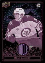 2024-25 Upper Deck Oracles Brad Lambert #O-54 card