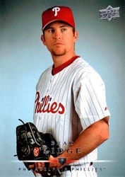 2008 Upper Deck Base Set Brad Lidge #608 card