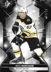 2019-20 SPx Base Set Brad Marchand #34 card