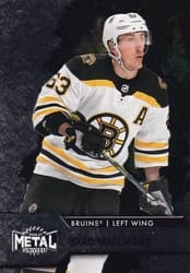 2020-21 SkyBox Metal Universe Base Set Brad Marchand #63 card