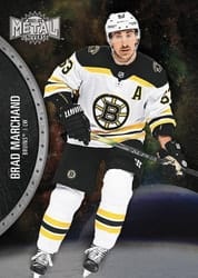 2021-22 SkyBox Metal Universe Base Set Brad Marchand #15 card