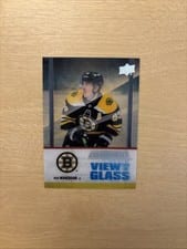 2021-22 Upper Deck Credentials View from the Glass Brad Marchand #VG-8 card