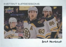 2022-23 Upper Deck Instant Impressions Brad Marchand #PZ-34 card