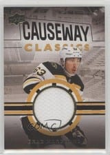 2023-24 Upper Deck Boston Bruins Centennial Causeway Classics Relics Brad Marchand #CL-BM card