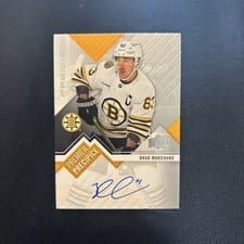 2023-24 Upper Deck Premier Premier Precipice Autograph Brad Marchand #PP-BM card