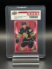 2024-25 Upper Deck Population Count Brad Marchand #PC-43 card