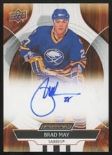 2024-25 Upper Deck Engrained Icons Autos Brad May #CA-AY card