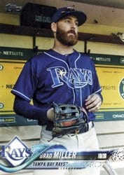 2018 Topps Base Set Brad Miller #478 card