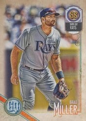 2018 Topps Gypsy Queen Base Set Brad Miller #44 card
