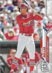 2020 Topps Update Base Set Brad Miller #U-53 card