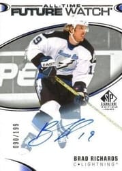 2020-21 SP Signature Edition Legends Base Set Brad Richards #357 card