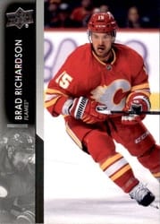 2021-22 Upper Deck Base Set Brad Richardson #530 card