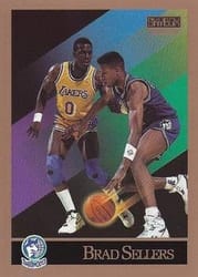 1990-91 SkyBox Base Set Brad Sellers #175 card