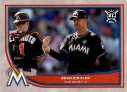 2018 Topps Big League Base Set Brad Ziegler #78 card