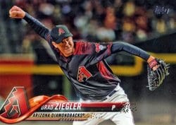 2018 Topps Update Base Set Brad Ziegler #US155 card