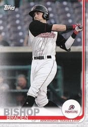 2019 Topps Pro Debut Base Set Braden Bishop #154 card