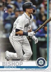 2019 Topps Update Base Set Braden Bishop #US125 card