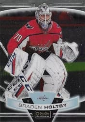 2019-20 O-Pee-Chee Platinum Base Set Braden Holtby #120 card
