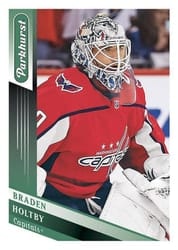 2019-20 Parkhurst Base Set Braden Holtby #113 card