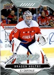 2019-20 Upper Deck MVP Base Set Braden Holtby #89 card