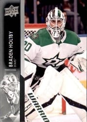 2021-22 Upper Deck Base Set Braden Holtby #556 card