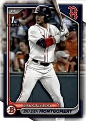 2024 Bowman Draft Base Set Braden Montgomery #BD-58 card