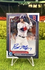 2024 Bowman Draft Chrome Prospect Autographs Braden Montgomery #CPA-BM card