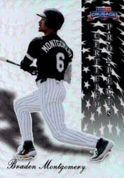 2025 Panini Crusade Certified Prospects Braden Montgomery #30 card