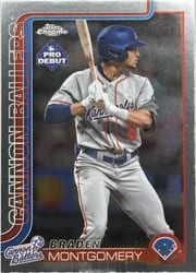 2025 Topps Pro Debut Chrome Braden Montgomery #PDC-84 card