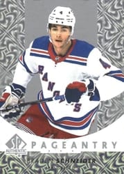 2022-23 SP Authentic Pageantry Braden Schneider #P-70 card
