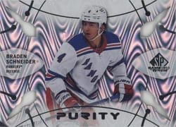 2022-23 SP Game Used Purity Braden Schneider #P-85 card