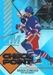 2024-25 Upper Deck Checkpoint Braden Schneider #CP-10 card