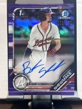 2019 Bowman Draft Chrome Picks Autograph Braden Shewmake #CDA-BSH card