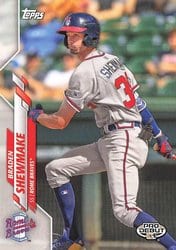 2020 Topps Pro Debut Base Set Braden Shewmake #PD-174 card